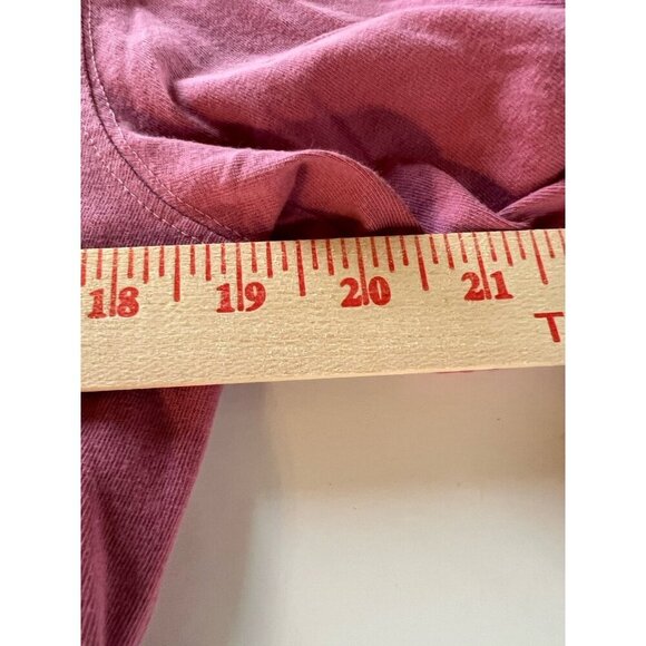 Life is Good rose pink Rapid Transit long slv relaxed tshirt S whimsical CUTE - Picture 6 of 9